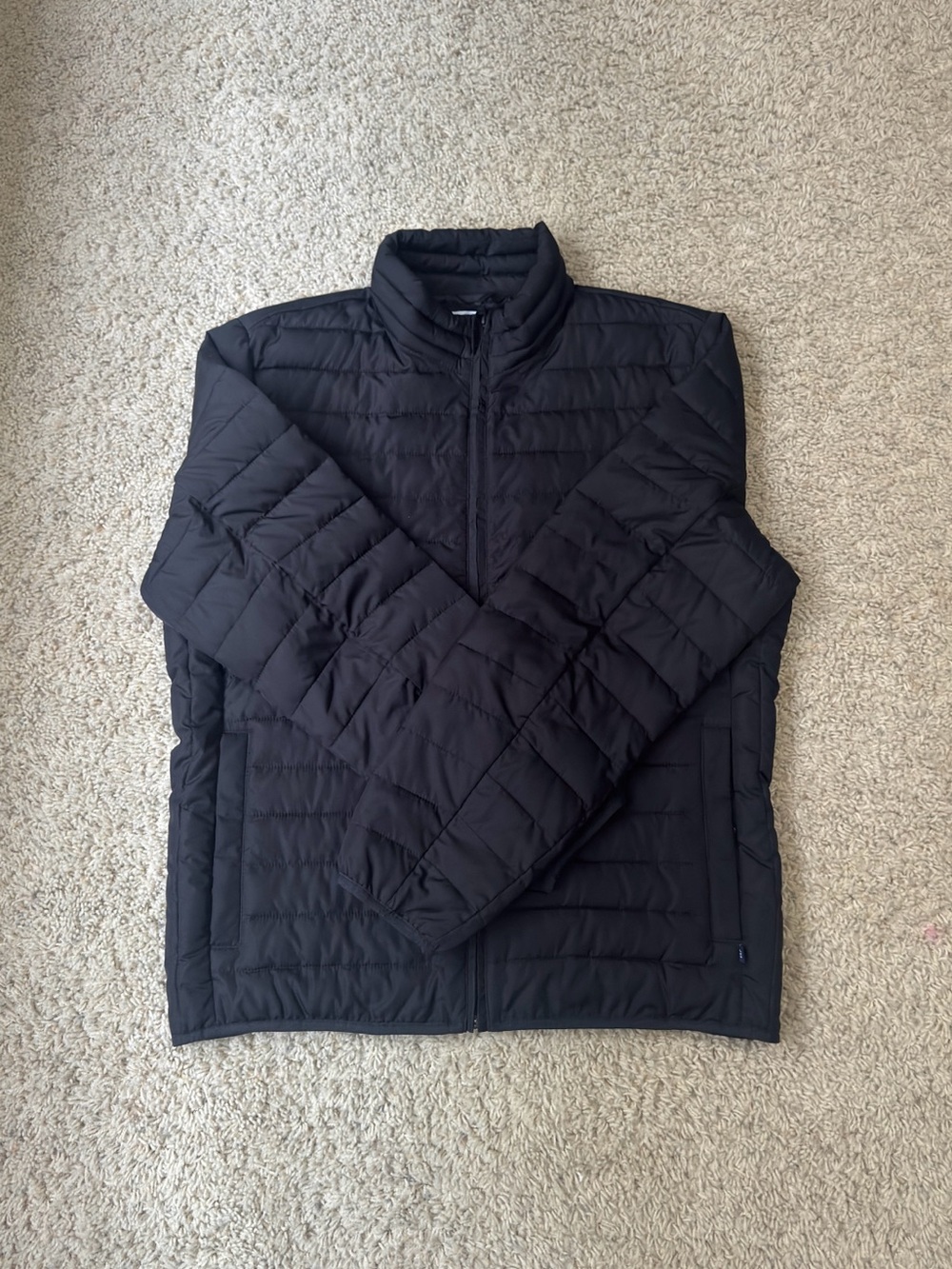 GAP - Men’s Black Insulated Cold Control Puffer Jacket Large